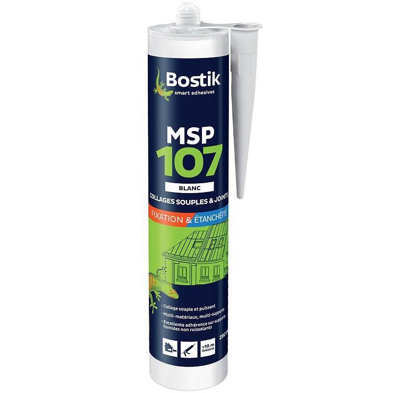 MS polymer sealant MSP 107 white color 290 ml cartridge. Your shopping journey simplified with DIAYTAR NIGERIA's vast selection and budget-friendly shipping.