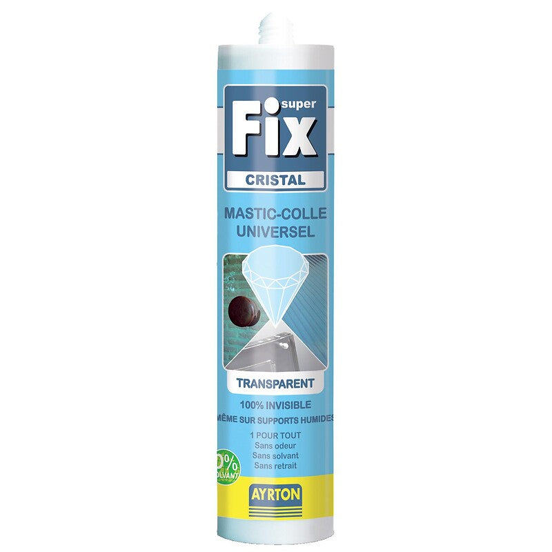 MS polymer sealant Superfix crystal transparent box of 12 cartridges of 290 ml. Discover shopping made effortless with DIAYTAR NIGERIA's comprehensive platform and quick shipping.