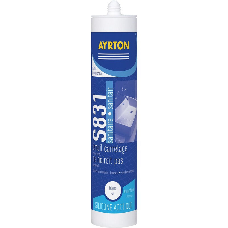 Sanitary silicone acetic sealant S 831 translucent 300 ml cartridge. Your shopping needs fulfilled through DIAYTAR NIGERIA's extensive selection and nationwide delivery.