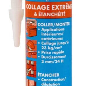 GEB MS multi-purpose transparent putty 280ml cartridge ref 892006. Your digital shopping destination, DIAYTAR NIGERIA combines variety with affordability and quick delivery.