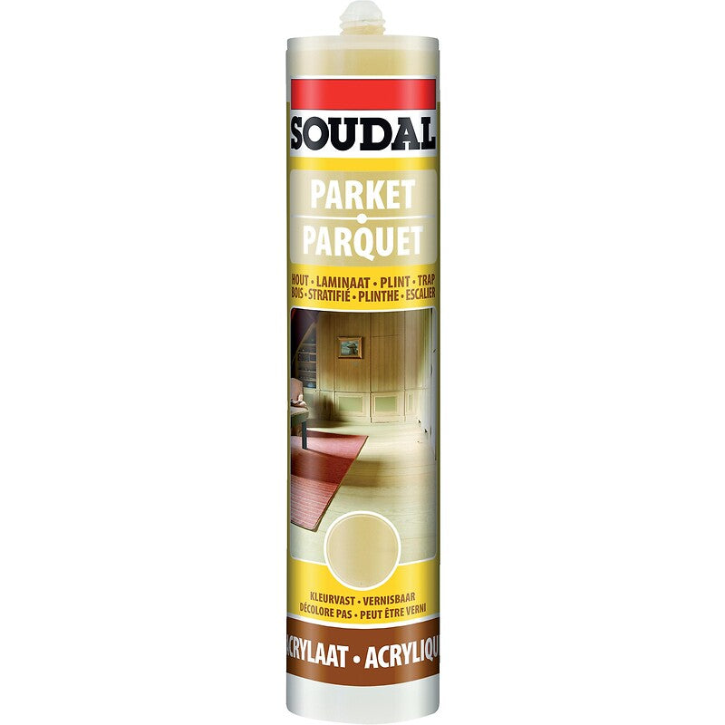 Acrylic parquet filler, light grey colour, 290 ml cartridge. Shop with intention at DIAYTAR NIGERIA, offering thousands of products at budget-friendly prices.