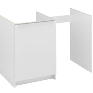 CLASSIK 120 cm low cabinet 1 door with niche for 48 and 55 cm refrigerator. Discover endless possibilities with DIAYTAR NIGERIA's comprehensive catalog and reliable delivery service.
