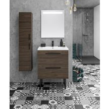 Concerto 70 cm cabinet with 2 drawers Light Wood. Shop smart with DIAYTAR NIGERIA, offering a vast product range delivered to your doorstep within a week.