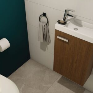 ALTERNA CONCERTO 1 Woodstock hand wash unit with walnut door. Discover the perfect balance of selection and value with DIAYTAR NIGERIA's nationwide e-commerce platform.