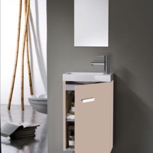 ALTERNA CONCERTO 1 Woodstock washbasin cabinet with clay door 40 cm. DIAYTAR NIGERIA delivers more than products - we deliver affordable solutions within the week.