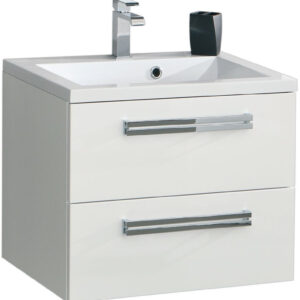 SEDUCTA 60 cm vanity unit, 2 drawers, pearl grey. Experience the joy of convenient shopping with DIAYTAR NIGERIA's vast selection and quick delivery service.