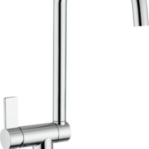 ALTERNA DESIGN sink mixer with swivel and tilting spout, Ref.FL96114/1CRC1165. DIAYTAR NIGERIA brings the marketplace to every Nigerian home with affordable prices and quick delivery.