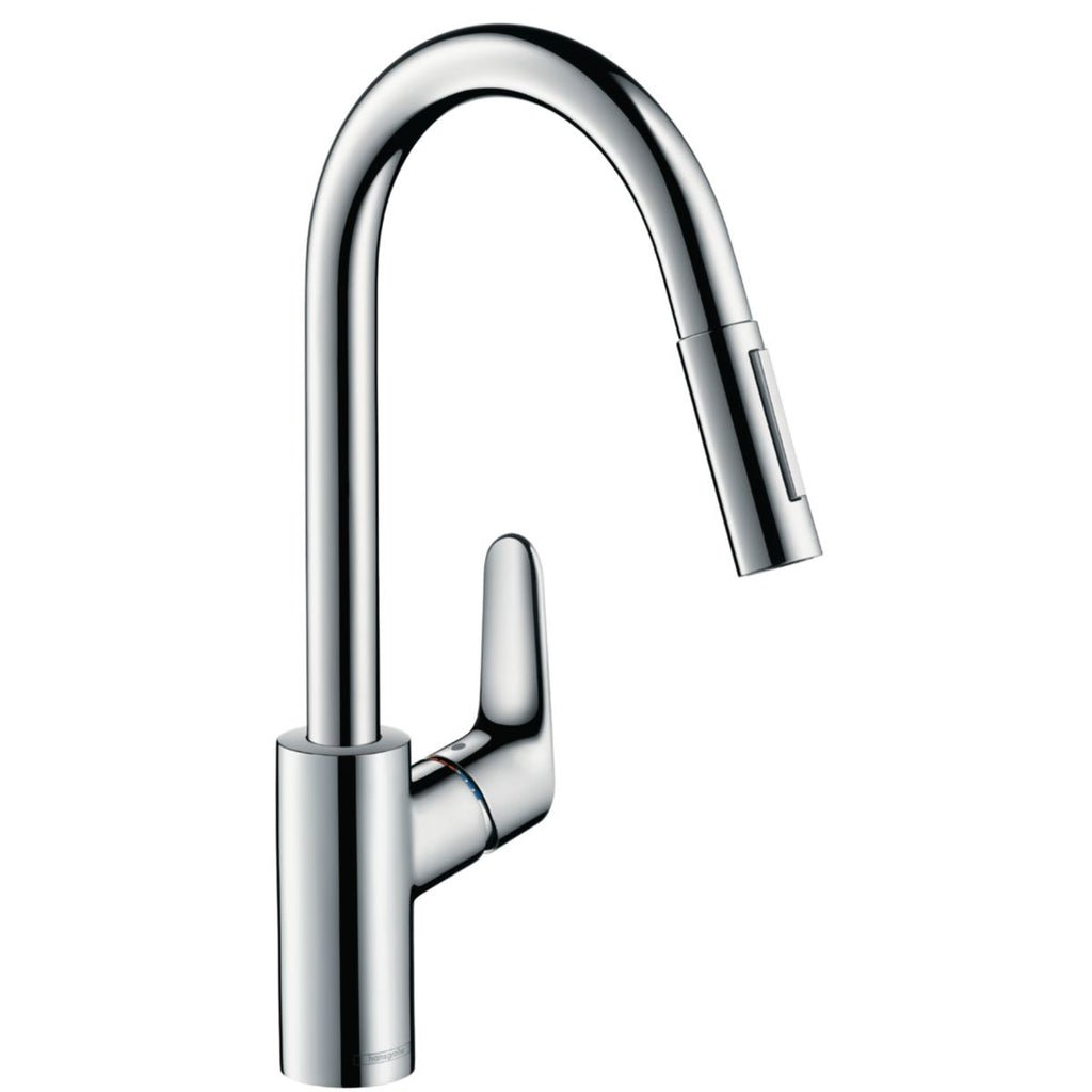 FOCUS sink mixer with 150° swivel spout and 2-jet pull-out spray. DIAYTAR NIGERIA: Your gateway to affordable online retail with reliable delivery within the week.