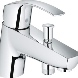 GROHE EUROSMART 2 single-hole bath/shower mixer, Ref. 33412002. DIAYTAR NIGERIA transforms wishes into deliveries with our affordable and reliable e-commerce platform.