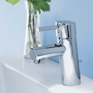 GROHE CONCETTO II basin mixer, single lever 15 x 21, aerator, pull rod and waste set 33 x 42. Shop with confidence at DIAYTAR NIGERIA, offering thousands of products with budget-friendly shipping.
