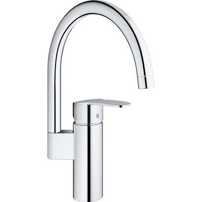 Eurostyle Cosmopolitan Sink Mixer Tap - Size L with Spout ref. 30220002. DIAYTAR NIGERIA: Where shopping dreams come true with budget-friendly prices and nationwide shipping.