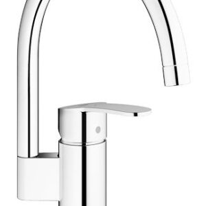 GROHE Eurostyle cosmopolitan Sink Mixer - Size L with High Spout ref. 30220002. DIAYTAR NIGERIA combines extensive product options with budget-friendly prices, delivered in 5-8 days.
