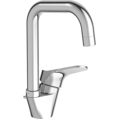 BRIVE tube spout washbasin mixer with patented installation system 5 35'' chrome Ref. E78116-4-CP. DIAYTAR NIGERIA: Bringing quality products to every Nigerian home at prices everyone can afford.