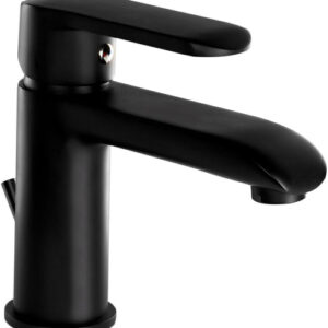 Daily Color Black Washbasin Mixer Tap. Nigeria-Materiels.com provides a comprehensive range of industrial and plumbing materials. Your satisfaction is guaranteed.
