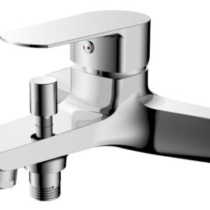 Concerto'D C2 wall-mounted mechanical bath/shower mixer with brass body. Discover the joy of online shopping with DIAYTAR NIGERIA's budget-friendly prices and reliable shipping.