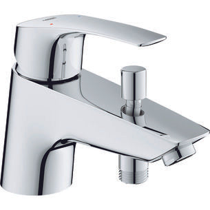 GROHE Eurosmart Chrome Single-lever Bath/Shower Mixer Ref. 33412003. DIAYTAR NIGERIA brings the marketplace experience online with affordable and reliable delivery service.