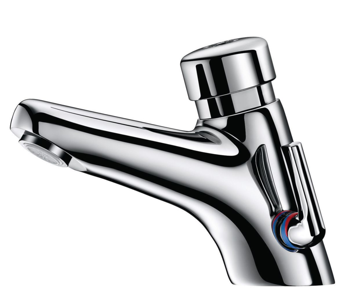 DELABIE Tempomix 2 timed basin mixer with push-button anti-blocking + straight stopcocks: ref. 700001. DIAYTAR NIGERIA combines affordability, variety, and convenience with nationwide delivery services.
