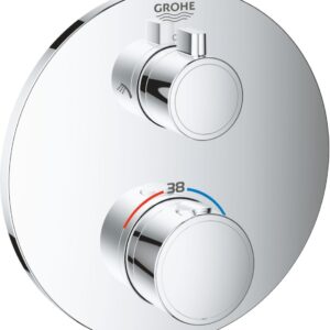 Grohtherm 2-way thermostatic shower mixer with diverter Chrome 24076000. DIAYTAR NIGERIA delivers on our promise of extensive selection and budget-friendly nationwide shipping.