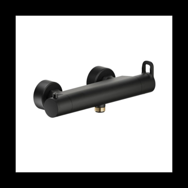Kali thermostatic shower mixer - Matt black Aquance. DIAYTAR NIGERIA combines the largest product selection with affordable prices and reliable delivery.