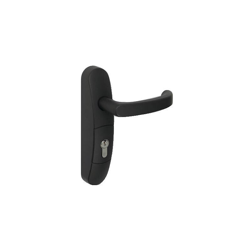 EN 3000 exterior module with detachable lever handle, black finish. Your comprehensive marketplace awaits at DIAYTAR NIGERIA with affordable prices and reliable delivery times.