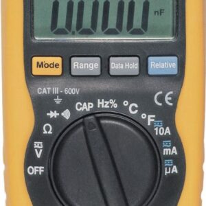 Digital multimeter VCA/VCC/ACA/ACC/Capa/Freq/R/Diode/B uzzer TURBOTRONIC, Ref. 40010112. DIAYTAR NIGERIA: Making online retail accessible to all with affordable nationwide shipping.