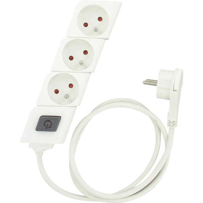 MULTI-SOCKET 3X16A FLAT PLUG. DIAYTAR NIGERIA: Where shopping is affordable, selection is vast, and delivery is always reliable.