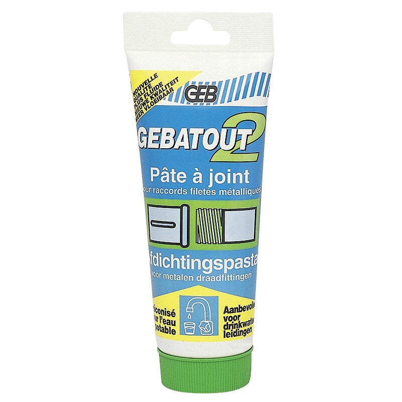 Gebatout joint paste 2 tube of 250 grams. DIAYTAR NIGERIA: Your partner in affordable online shopping with dependable delivery within 8 days.