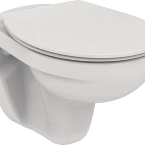 PORCHER ULYSSE wall-hung toilet bowl pack without rim, ultra-thin standard seat Ref P008401. Nigeria-Materiels.com is your trusted source for plumbing and electrical supplies. Shop with confidence and ease.