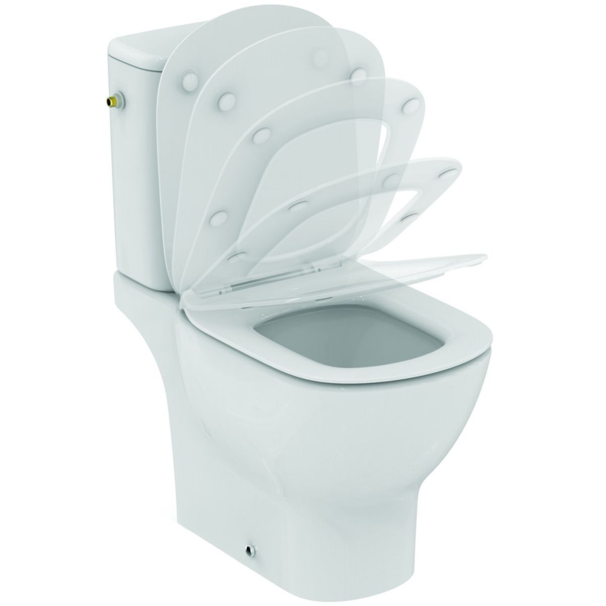 IDEAL STANDARD Tesi Aquablade floor-standing toilet pack with horizontal outlet, ultra-thin seat, soft close Ref. T033601. Shop smarter with Nigeria's premier e-commerce platform, featuring affordable products delivered nationwide.