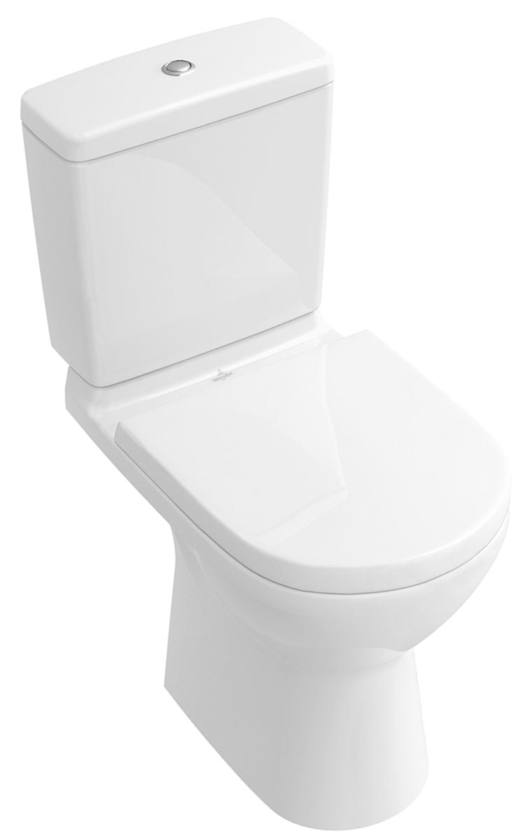 O.NOVO PLUS floor-standing toilet pack with horizontal outlet bowl and soft-close and detachable PLUS White seat Ref. 5661H101. DIAYTAR NIGERIA brings the marketplace to every Nigerian home with affordable prices and quick delivery.