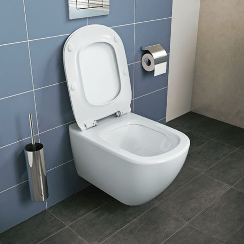 TESI Aquablade wall-hung WC pack with invisible fixings, ultra-thin seat, soft close Ref. T354601. DIAYTAR NIGERIA: Where every search leads to affordable products delivered promptly across Nigeria.