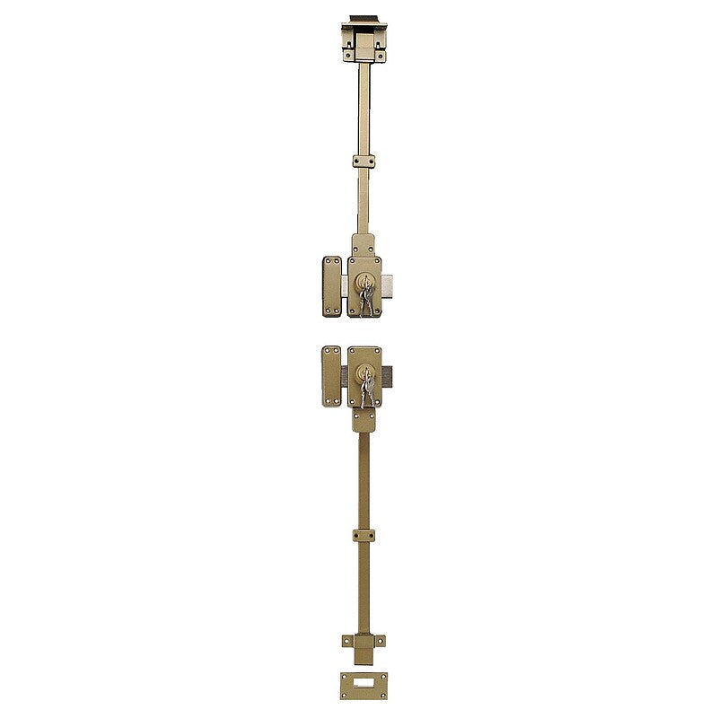Pair of VÉGA 502 220 top and bottom double safety cylinder locks - right hand. DIAYTAR NIGERIA: Where affordable shopping meets reliable nationwide delivery in less than a week.