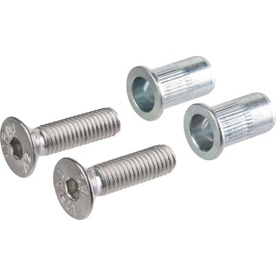 PAIR OF FIXING NUTS. 1 HANDLE. DIAYTAR NIGERIA delivers more than products - we deliver affordable solutions within days.