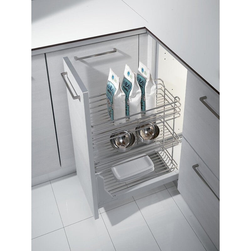 Basket 3 levels GOLD CHROME Soft 30X45 HARDWARE INCLUDED. DIAYTAR NIGERIA connects you with thousands of products at competitive prices, delivered within a week.