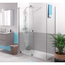 ALTERNA PURE DAY left sliding shower screen TIMELESS glass chrome profile, 5 sizes available.. DIAYTAR NIGERIA: Bridging the gap between consumers and quality products with affordable nationwide shipping.
