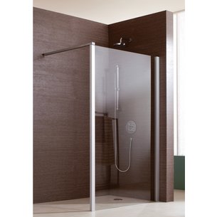 JAZZ shower screen + 25 cm mobile open shower in transparent glass Ref. L13JPM0253. DIAYTAR NIGERIA: Connecting Nigerians with their needs through affordable prices and 5-8 day shipping.