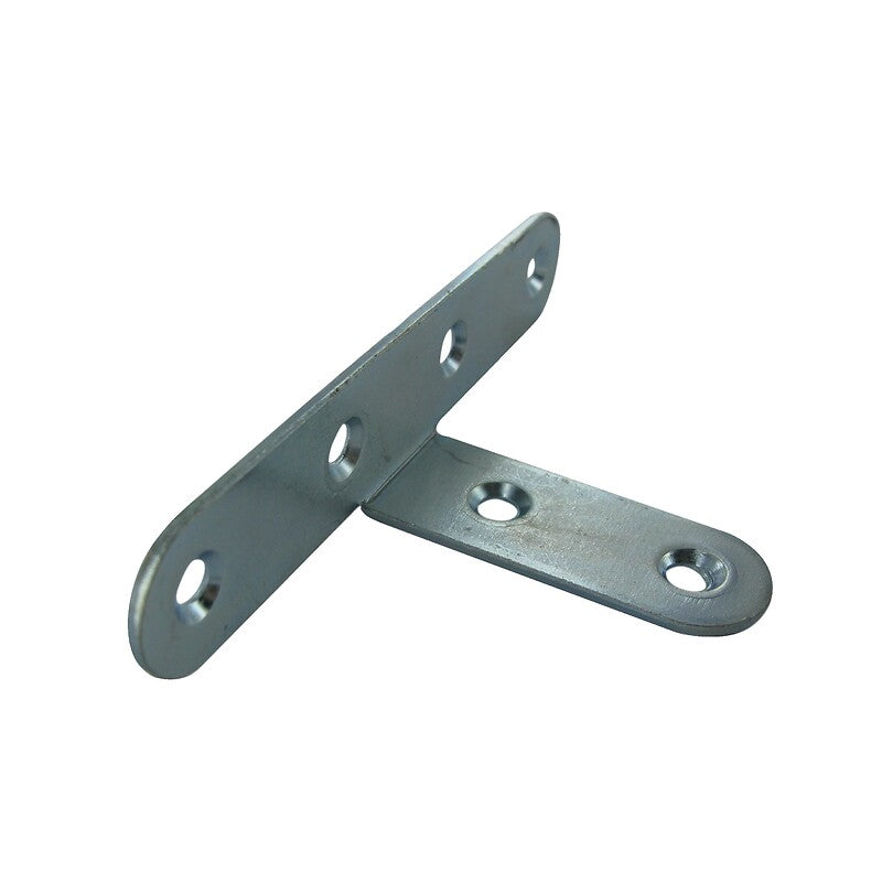 Flat T-joint assembly - galvanized steel - 80 x 55. DIAYTAR NIGERIA transforms online retail with unbeatable prices and consistent delivery timeframes.