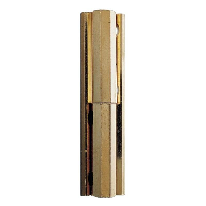 Universal hinges with sides - polished brass height 70 mm. DIAYTAR NIGERIA delivers more than expected with our extensive catalog and 5-8 day delivery service.