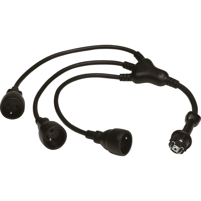 OCTOPUS 3X2P+T FR BLACK RUBBER. Enjoy the simplicity of shopping with DIAYTAR NIGERIA, offering vast choices delivered in just 5-8 days.