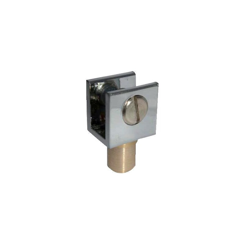 Pivot clamps for glass doors - chrome-plated brass 15 x 12 mm - pair. DIAYTAR NIGERIA: Where value meets variety with reliable nationwide delivery in under 8 days.