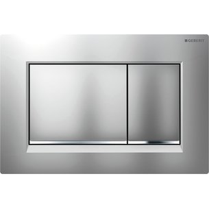 Geberit Sigma30 flush plate for dual flush chrome matt shiny matt ref 115883KN1. Transform your online shopping experience with DIAYTAR NIGERIA's affordable and diverse marketplace.