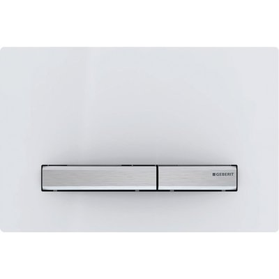 Geberit Sigma50 flush plate for dual flush, metallic colour chrome: chrome, white Ref. 115.788.11.2. DIAYTAR NIGERIA: Where every shopping need is fulfilled with affordable prices and nationwide shipping.