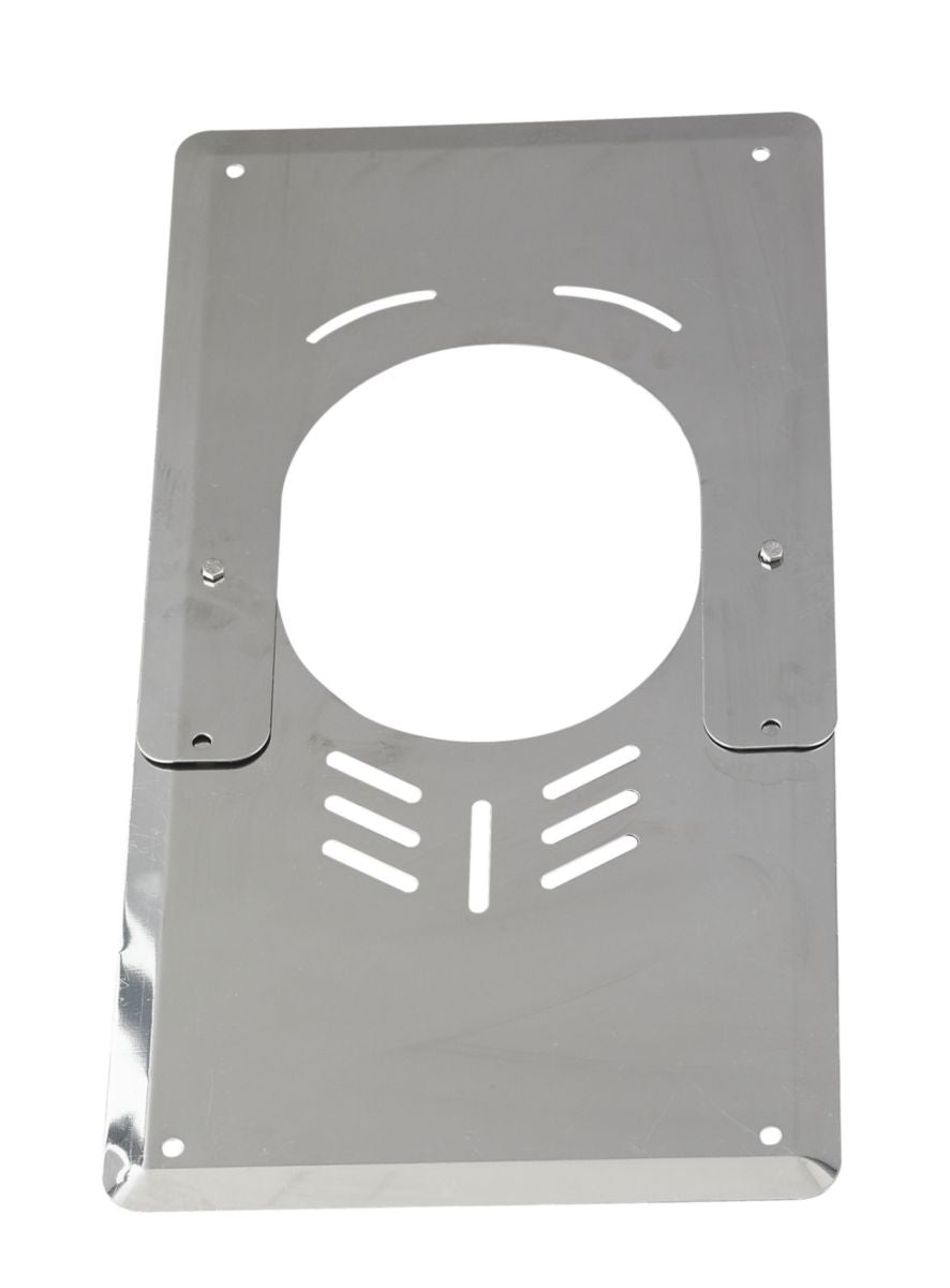 Low ventilated stainless steel finishing plate N1 from 125 to 155 in diameter ref. 090101, TEN. DIAYTAR NIGERIA revolutionizes online shopping with competitive prices and reliable 5-8 day delivery.