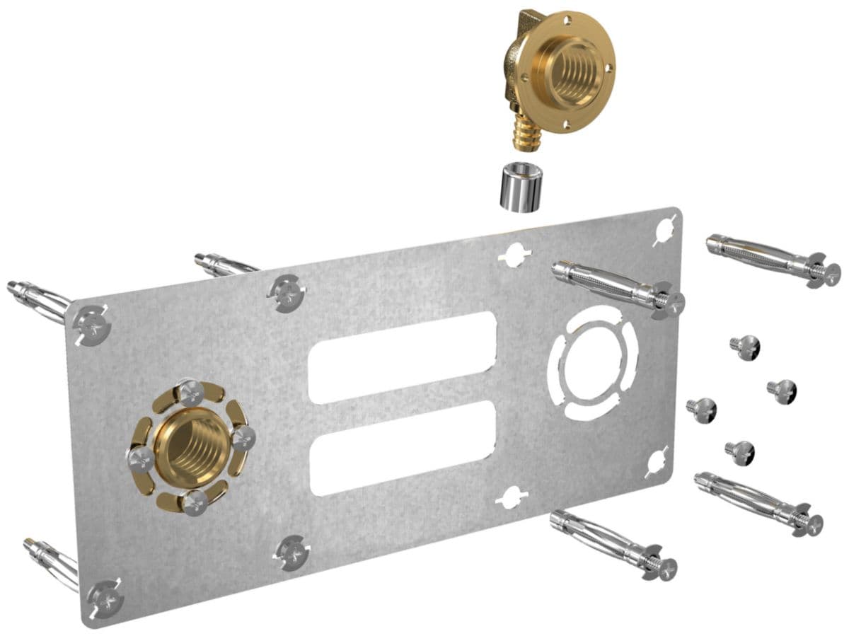 Fixing plate for crimp connector center distance 150 for ROBIFIX PER tube diameter: 16 ref. 008825. DIAYTAR NIGERIA: Empowering Nigerians with access to affordable products delivered within 8 days.