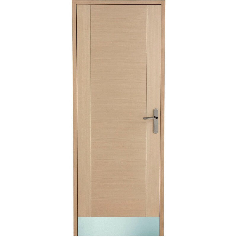 Silver aluminum door protection plate 250 x 730 mm. DIAYTAR NIGERIA: Where shopping is easy, prices are low, and delivery is just days away.
