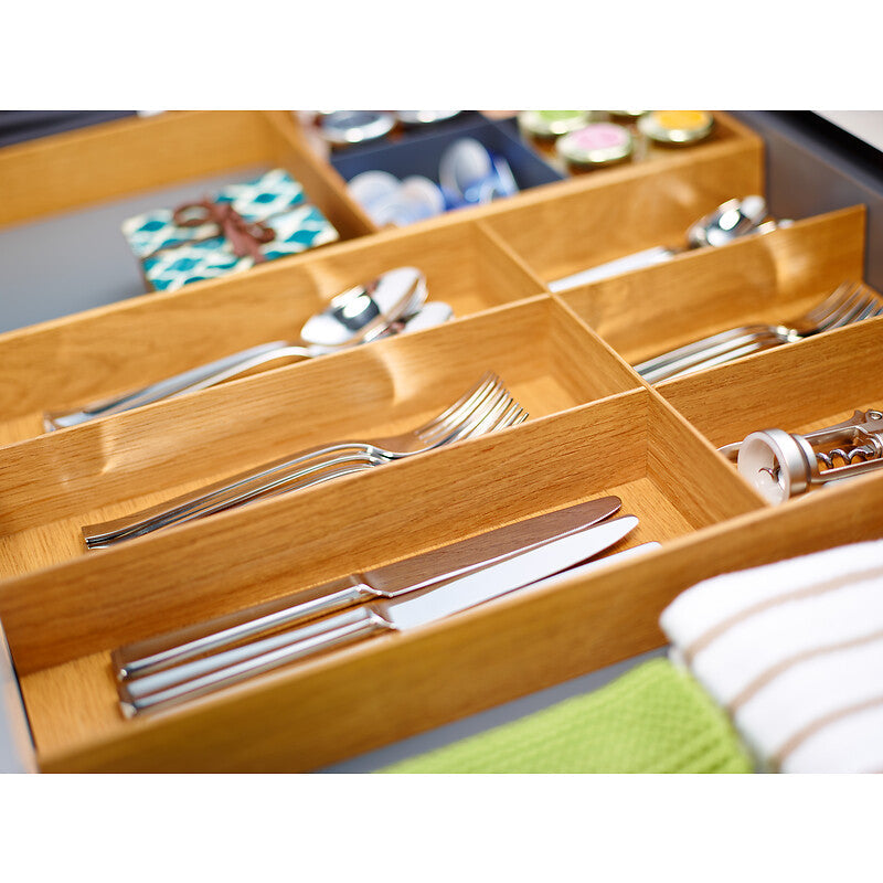 Fineline wooden cutlery tray - 300 x 472 x 49 mm - light oak finish. Experience shopping freedom with DIAYTAR NIGERIA's comprehensive platform and reliable shipping service.