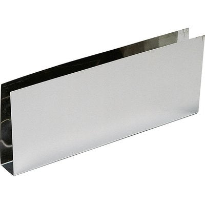 PLINTHE U INOX HT.150MM   L730. Shop with purpose and save with DIAYTAR NIGERIA's extensive platform and nationwide delivery service.