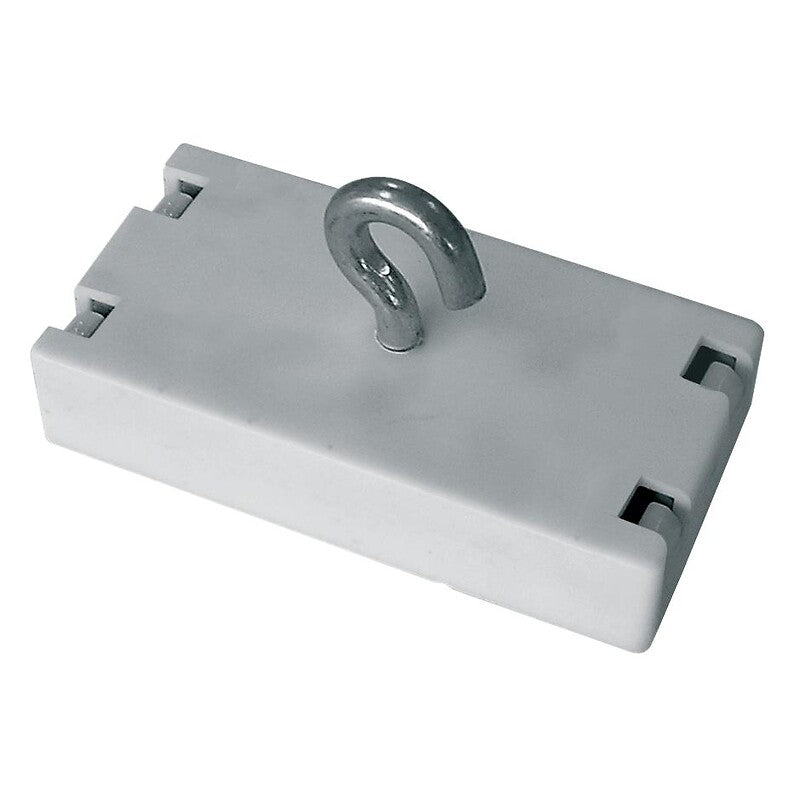 White magnetic plot with hook maximum load 30 kg. Shop confidently with DIAYTAR NIGERIA, offering affordable prices and reliable delivery within a week.