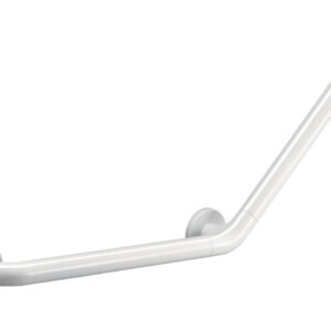 135°° handle D32, 3 fixing points 400x400, white shiny HR nylon DELABIE Ref 5081N. Shop without boundaries at DIAYTAR NIGERIA, offering affordable products with convenient delivery times.