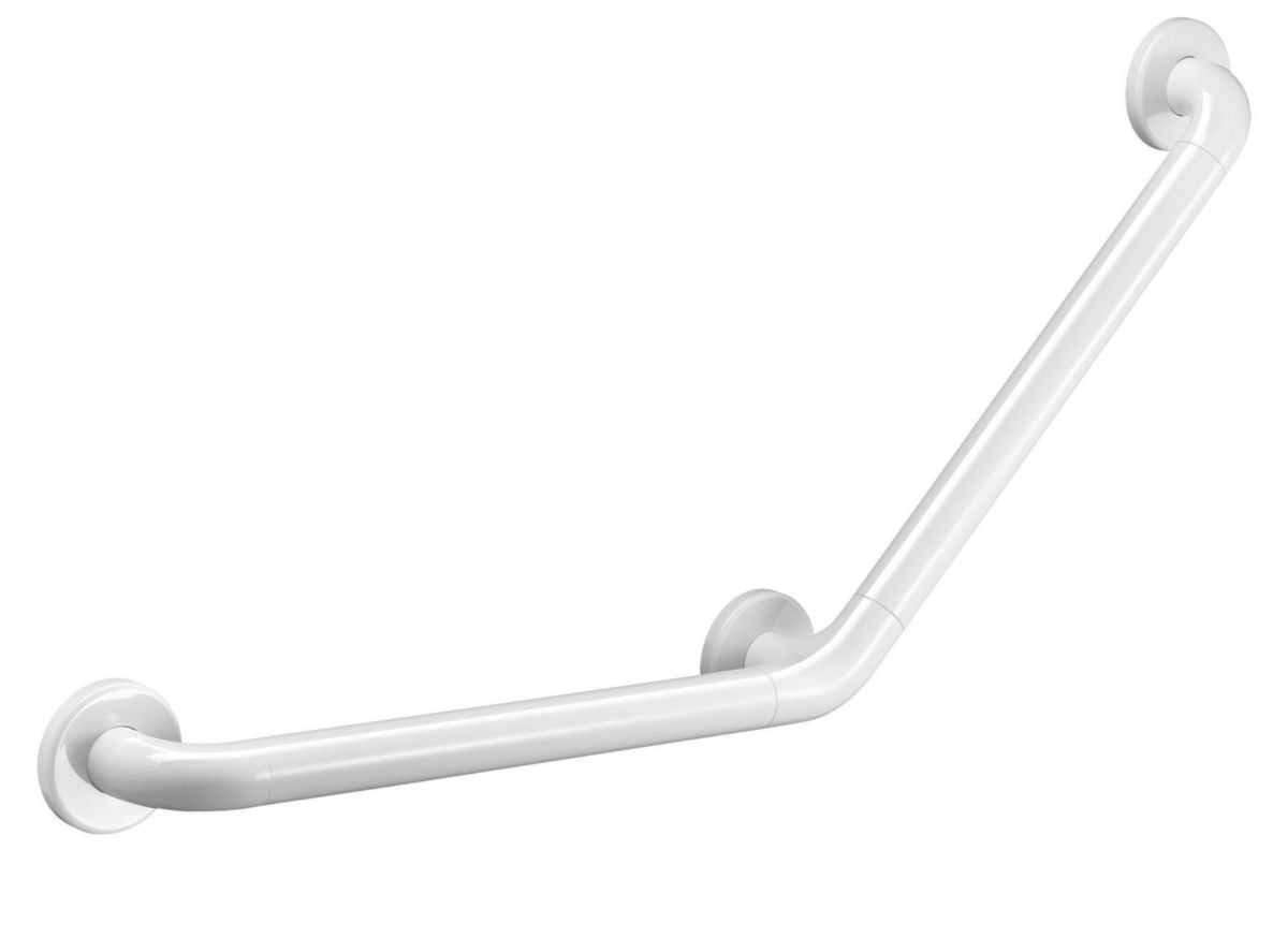 135°° handle D32, 3 fixing points 400x400, white shiny HR nylon DELABIE Ref 5081N. Shop without boundaries at DIAYTAR NIGERIA, offering affordable products with convenient delivery times.